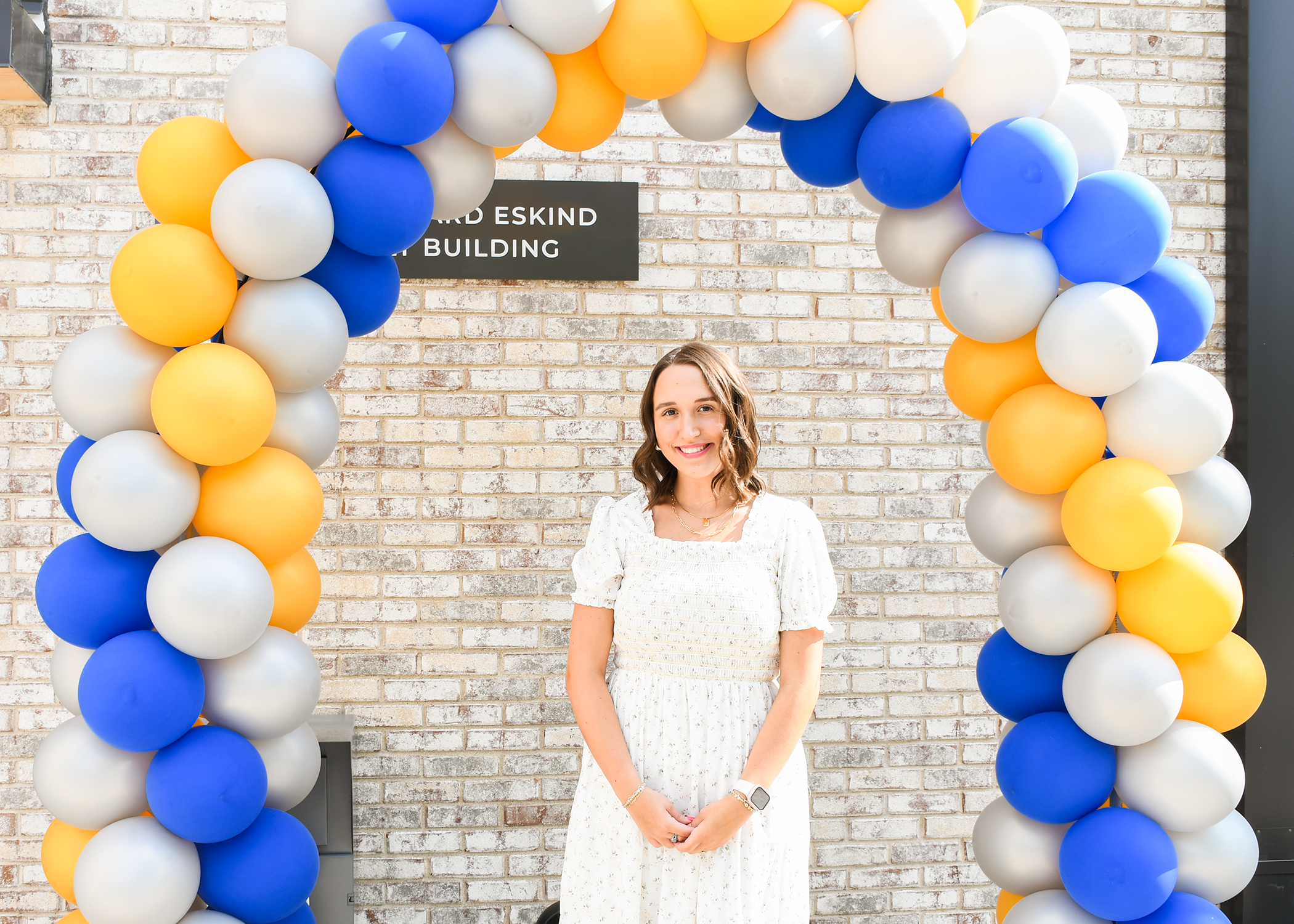 Scholarship recipient at scholarship reception 2024