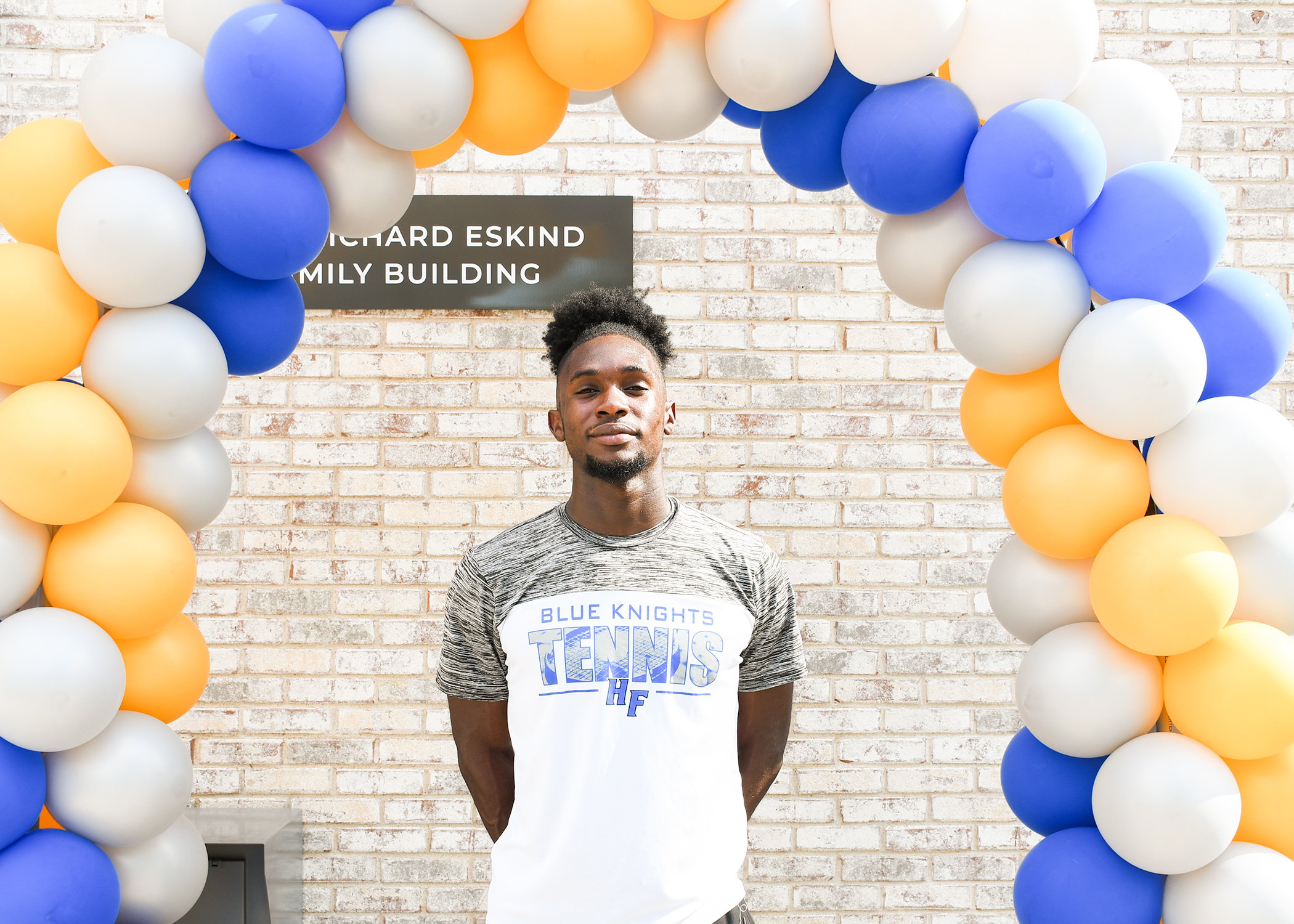 Scholarship recipient at scholarship reception 2024