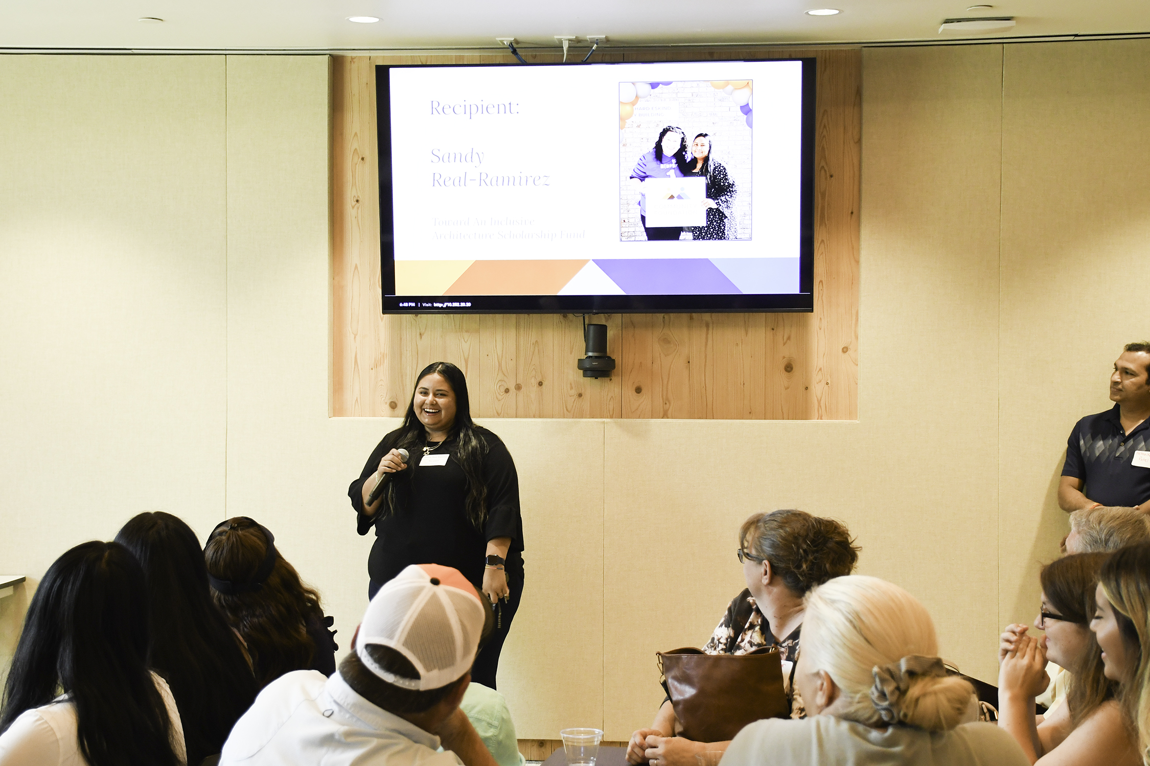Scholarship recipient Sandy Real-Ramirez
