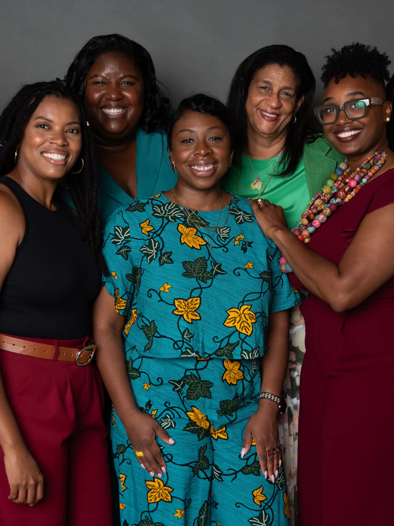 A group of women from CFMT's Gamechangers - Black Philanthropic Leaders - pose for a photo