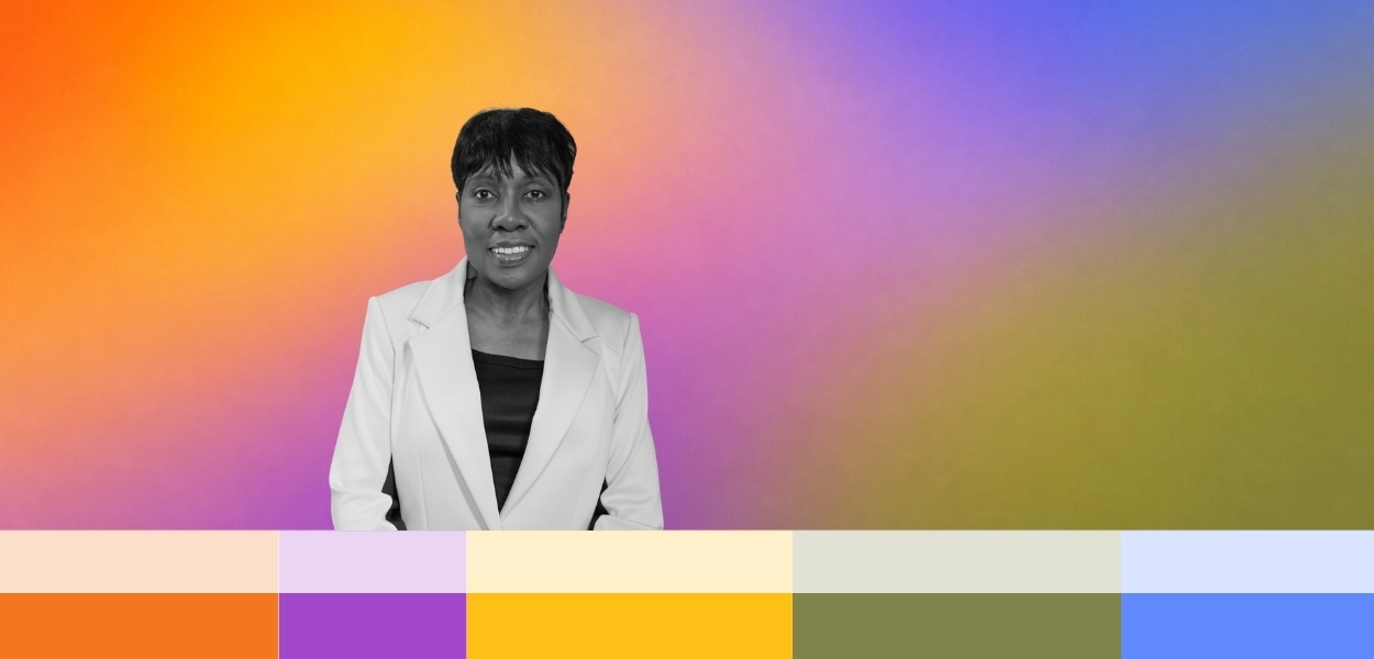 2026 Nashville Gamechanger Pamela Sessions shown in front of a gradient background
